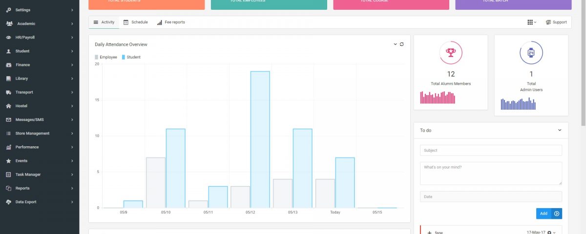 Web School Version 3.5