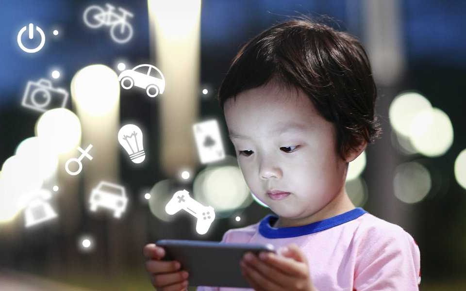 Mobile Phone and Kid